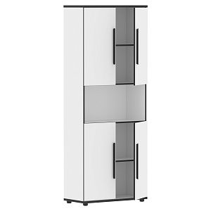 Шкаф высокий USTO UHCS 77.4, белый, 770х365х1975 мм